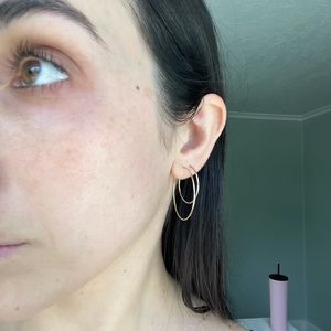 Brandy Melville Thin Hoops